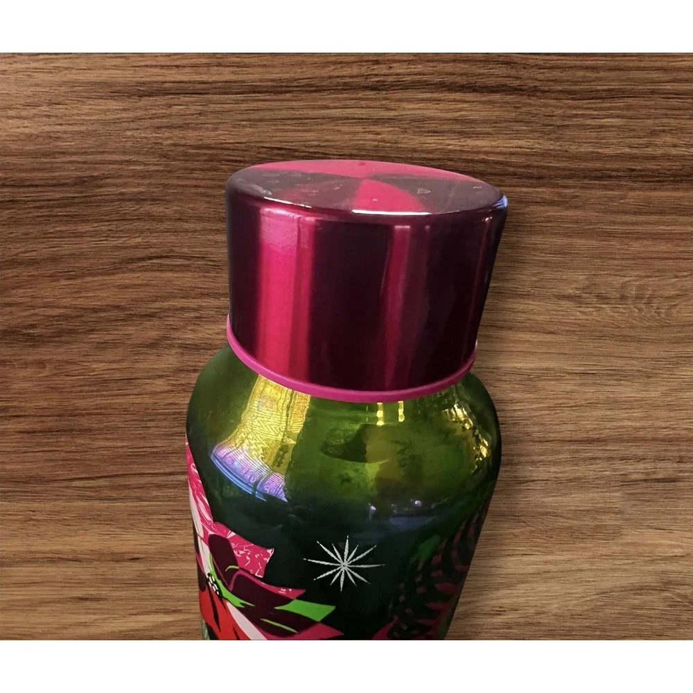 New STARBUCKS 2023 Holiday‎ Christmas Glass Ombre  Cold Tumbler 20oz. Red Blue